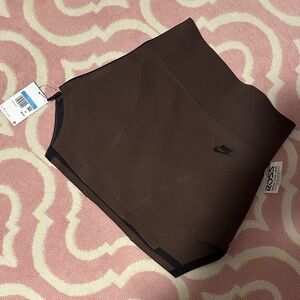 Nike Women's Dark Brown Athletic Shorts
